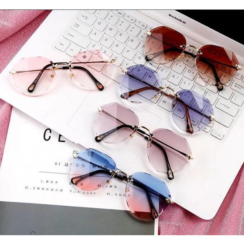 Diamond Cut Lens UV400 Sunglasses