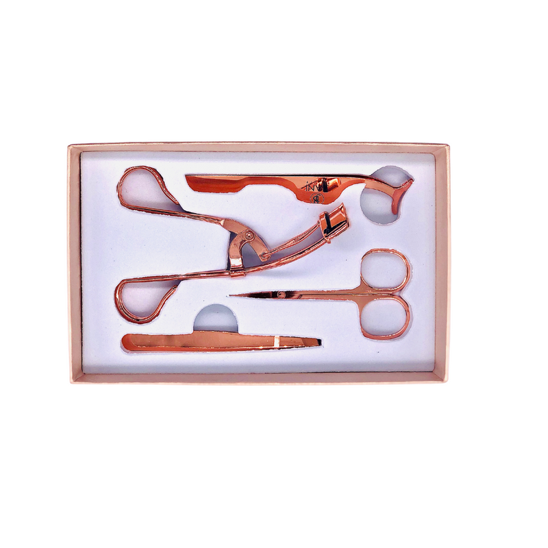 Rose Gold Eyelash Tool Kit